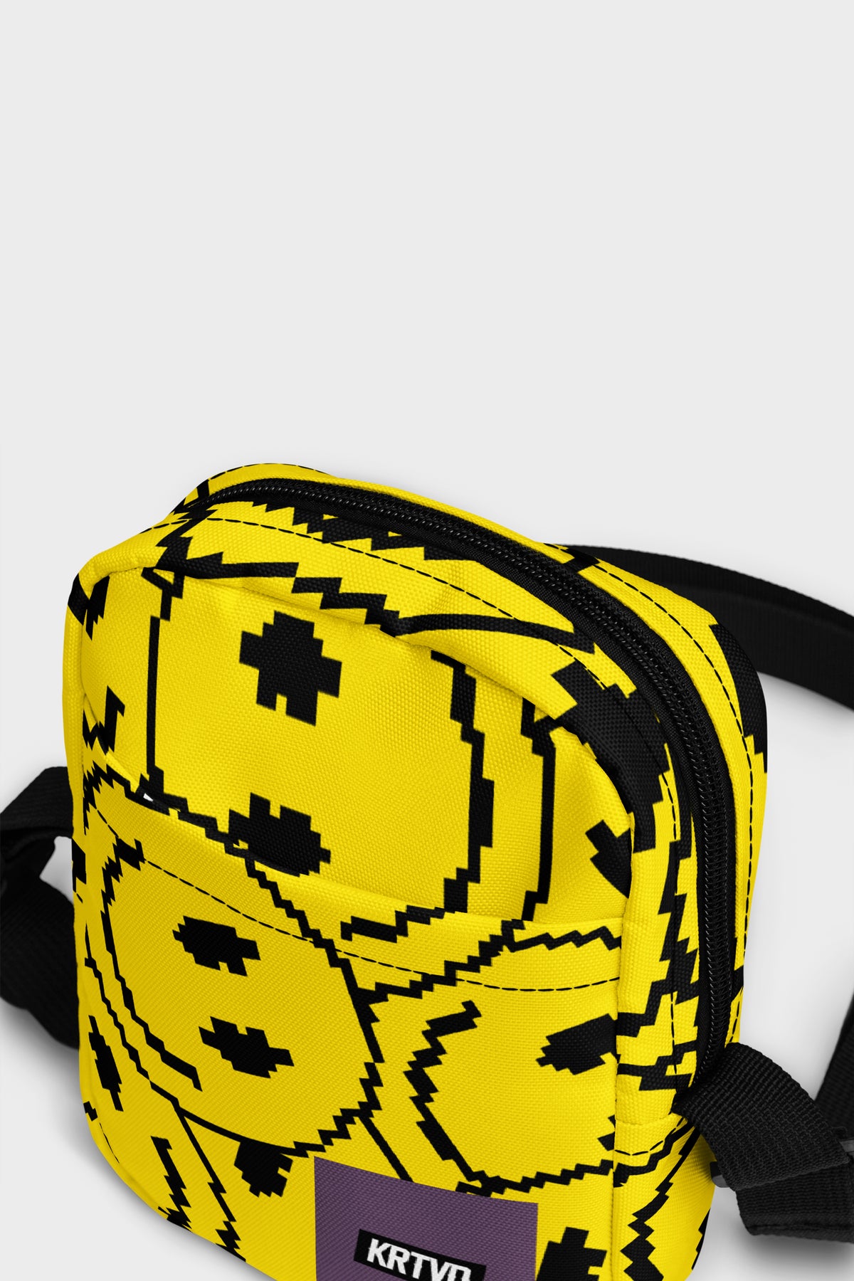 Digi Smiley Crossbody Bag (001)