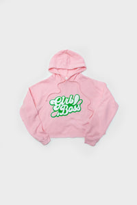 Girl Boss Cropped Hoodie - 001