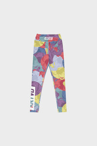 Space Camo Yoga Leggings - 001