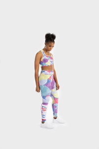 Space Camo Yoga Leggings - 001