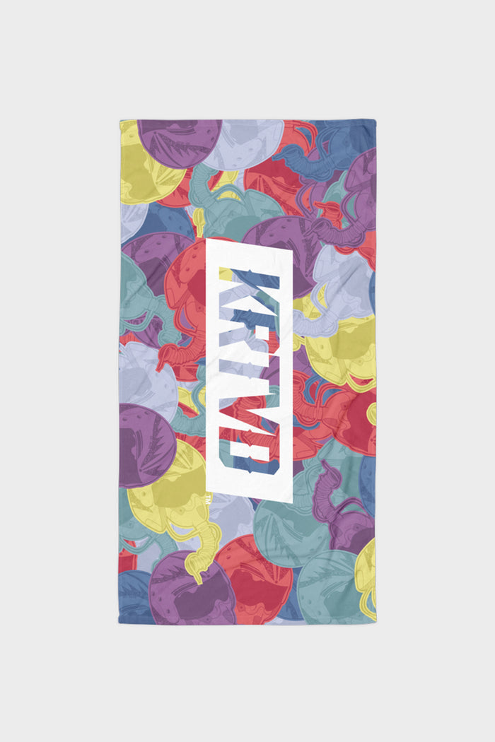 Space Camo Beach Towel - 001