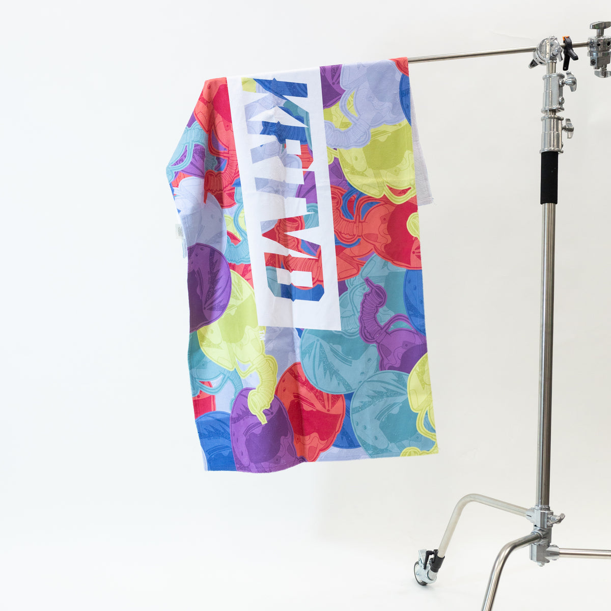 Space Camo Beach Towel - 001