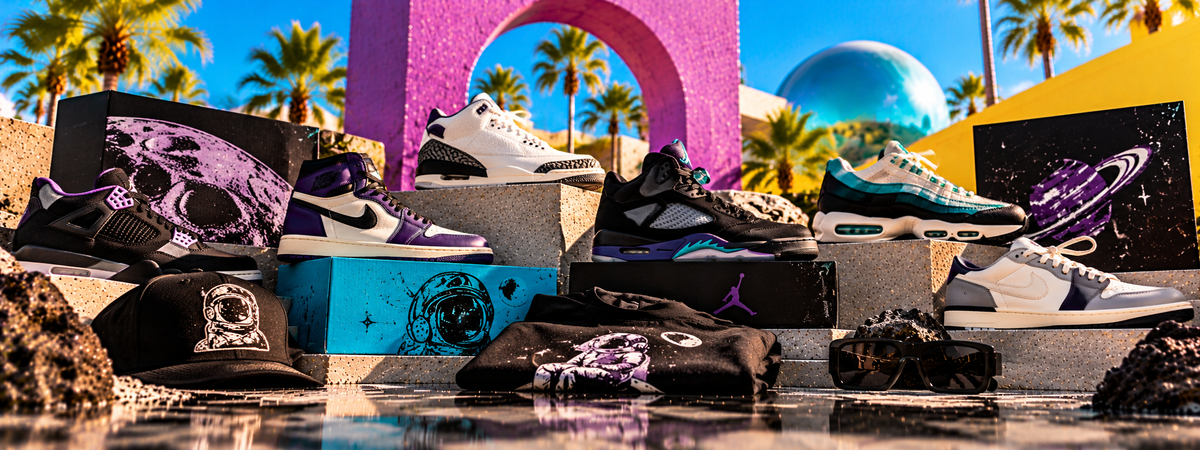 Kreative Dimensions SNKRS collection featuring sneaker inspired streetwear