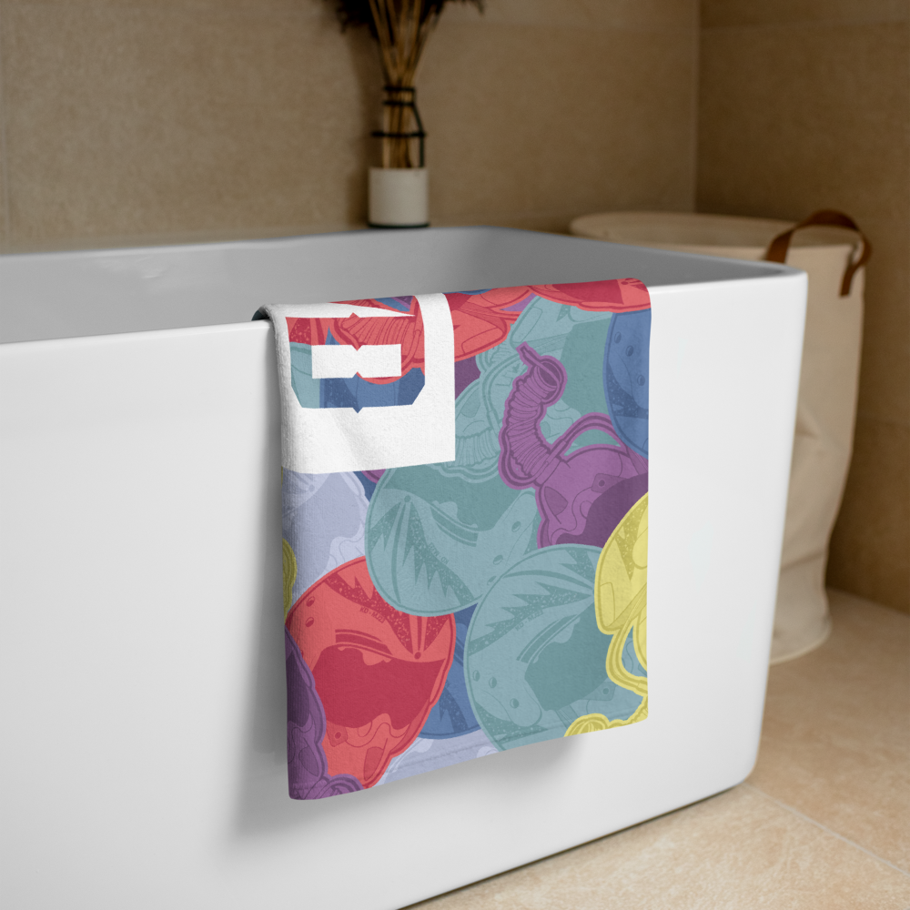 Space Camo Beach Towel - 001